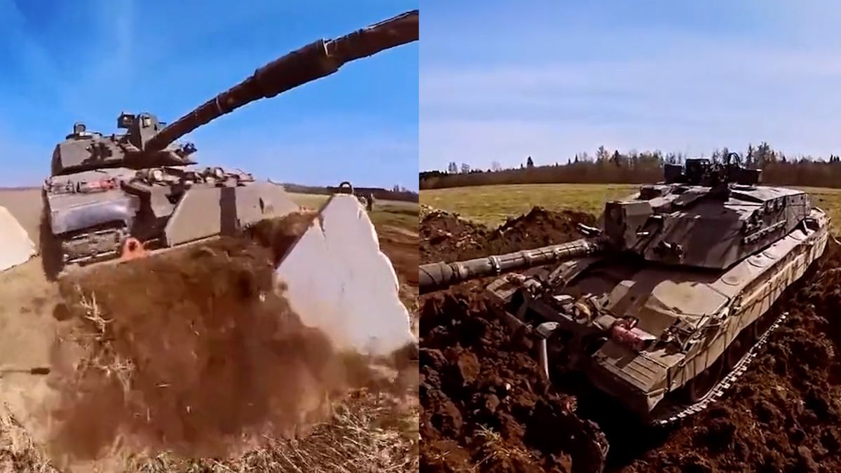 Ukrajinci ukázali, jak si britské tanky Challenger poradí s ruskými dračími zuby